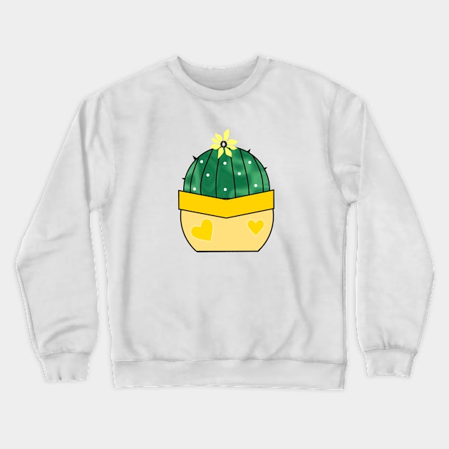 Cute Round Cactus Crewneck Sweatshirt by SartorisArt1